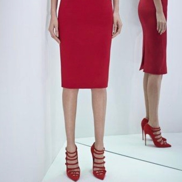 Cushnie Et Ochs Veda Jersey Sheath Dress Reg $1695 - Picture 2 of 8